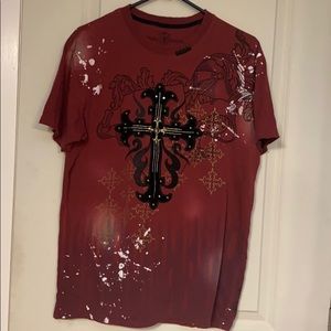 Men’s Rebel Spirit distressed T shirt